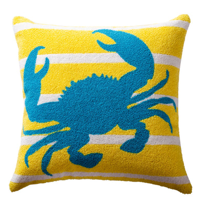 embroidered-cotton-crab-throw-pillows