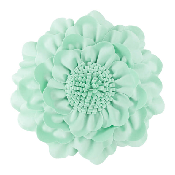 3D-peony-round-mint pillow cases