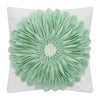 square-sunflower-mint-green-throw-pillows