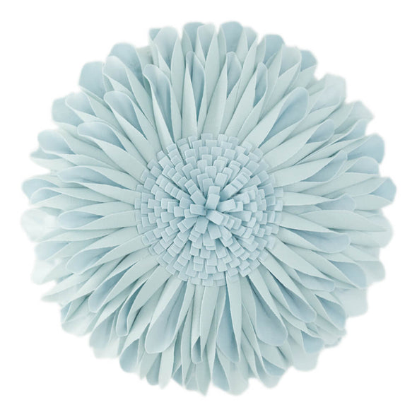 round-sky-blue-floral-pillow