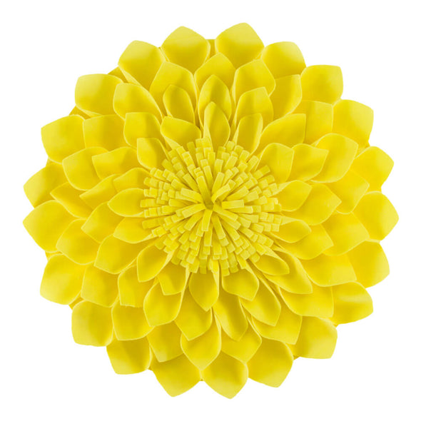 small-round-yellow-velvet-pillow