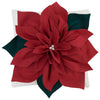 Christmas-flower-throw-pillow