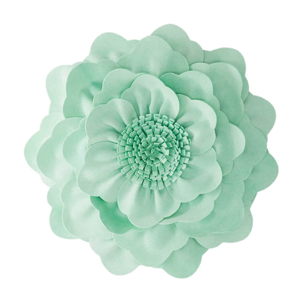 3D-Flower-Round-mint-green-decorative-pillows