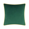 green-velvet-pillow