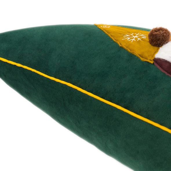 Christmas-pillow-case-gold-piping