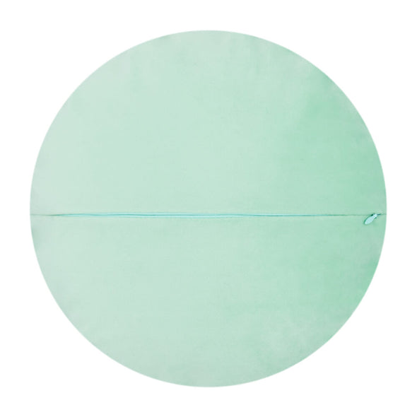 round-mint-green-throw-pillows