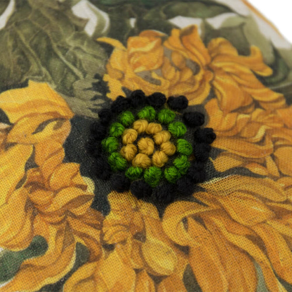 handmade-French-knot-pillow-case-fabric