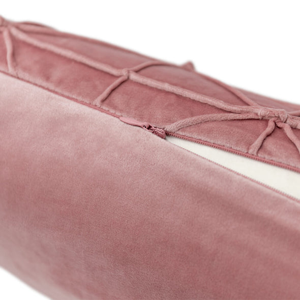 Handmade Velvet Geometric Accent Pillow Case