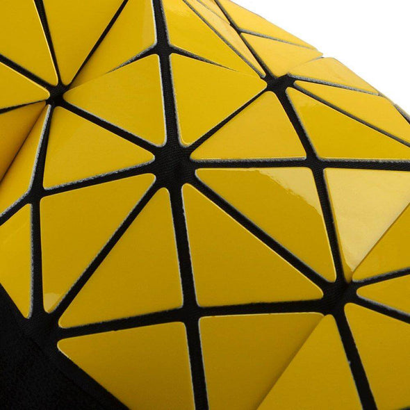 yellow-faux-leather-pillow