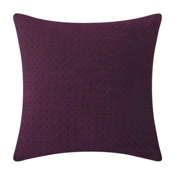 Solid color velvet pillow case
