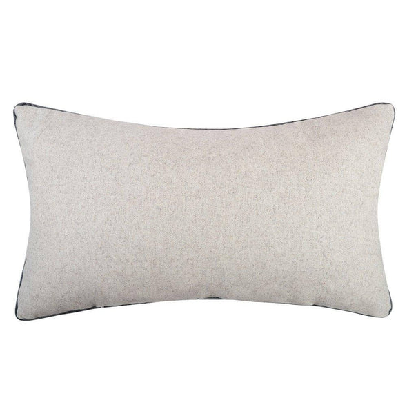 Handmade Perched Birds Wool Pillow Case