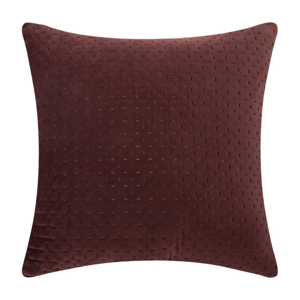 Solid color velvet pillow case