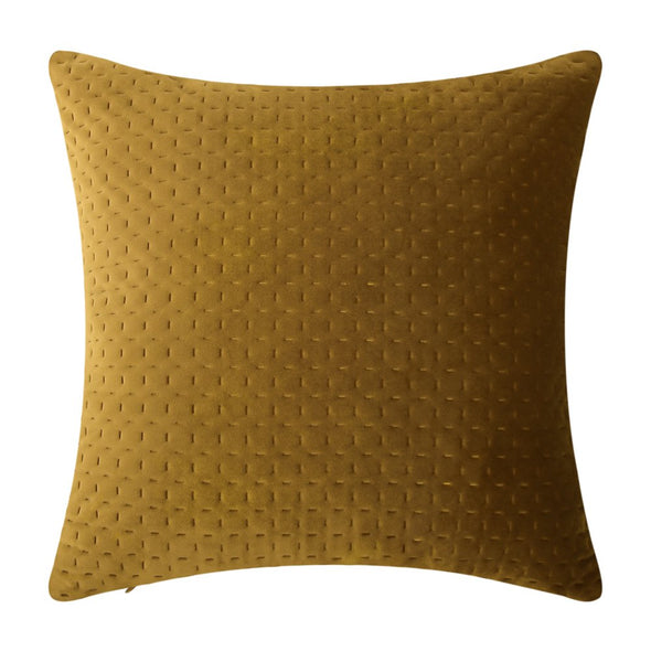 Solid color velvet pillow case