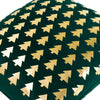 gold-foil-green-pillow-shams