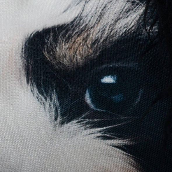 Cute Dog Printed Shopping Canvas Bag