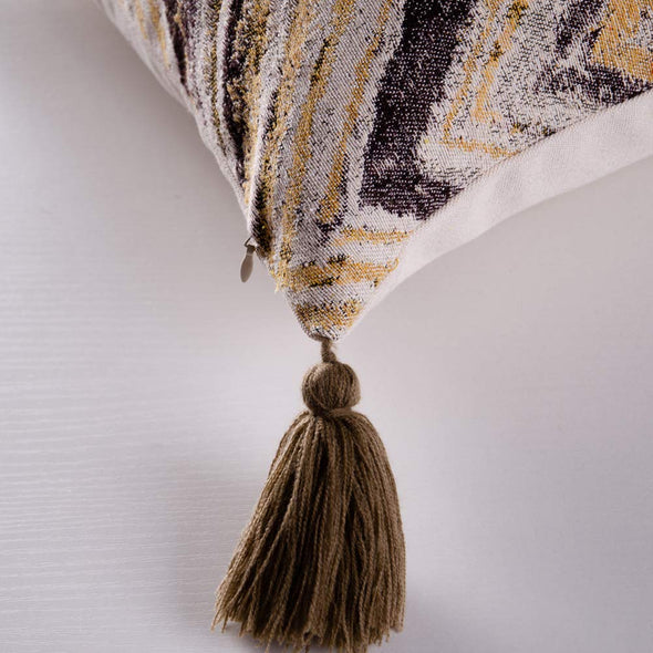 Jacquard Accent Throw Pillow Case