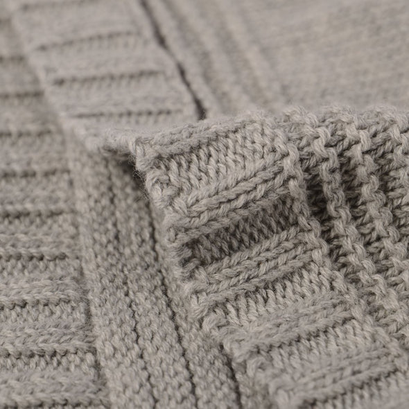 Fox knitting blanket