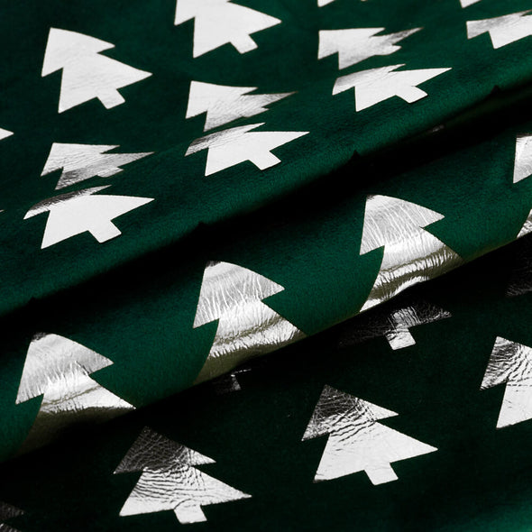 silver-foil-print-green-pillow-case