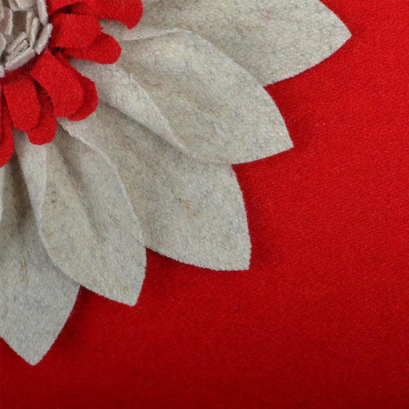 Christmas-flower-throw-pillow