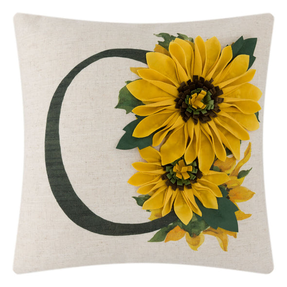 Eco-friendly-flower-throw-pillow